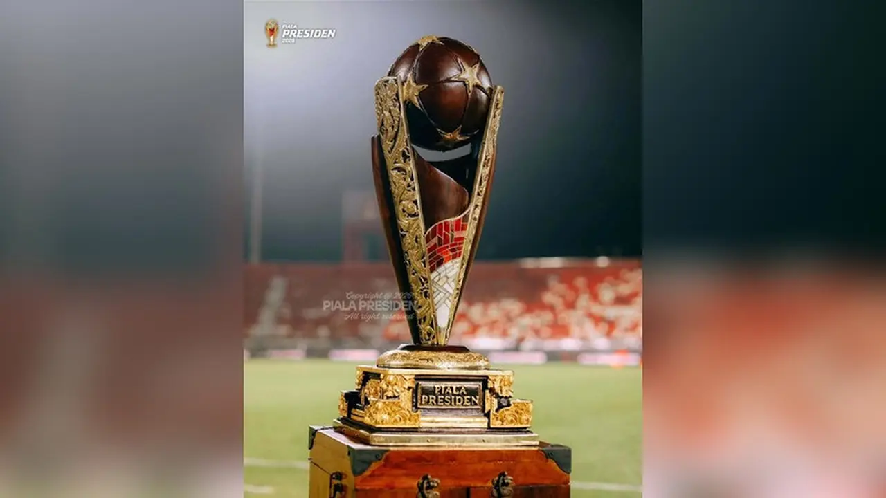Trofi Piala Presiden 2026.