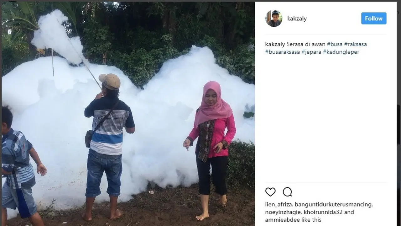 Busa Raksasa Jepara (Sumber: Instagram - @kakzaly)