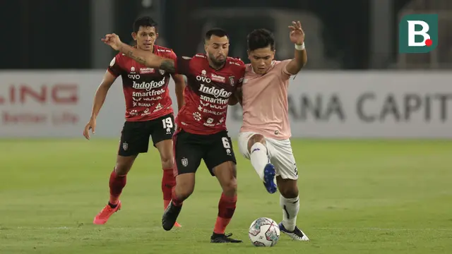 BRI Liga 1 2021: Bali United vs Persik Kediri