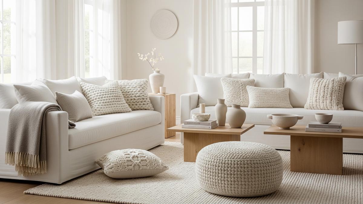 7 Cara Mudah Bikin Ruang Tamu Serba Putih Jadi Hangat dan Nyaman