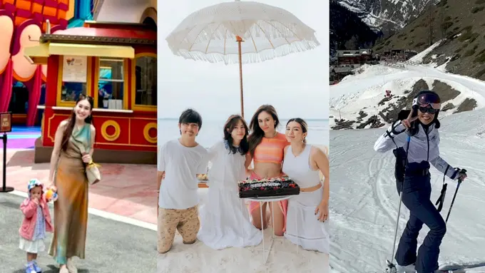 8 Gaya Seleb Habiskan Libur Lebaran Bersama Keluarga, Ayu Ting Ting, Wulan Guritno, hingga Shandy Aulia