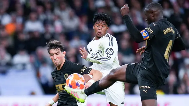 Foto: Penampilan Spartan Valencia saat Pecundangi Real Madrid di Bernabeu