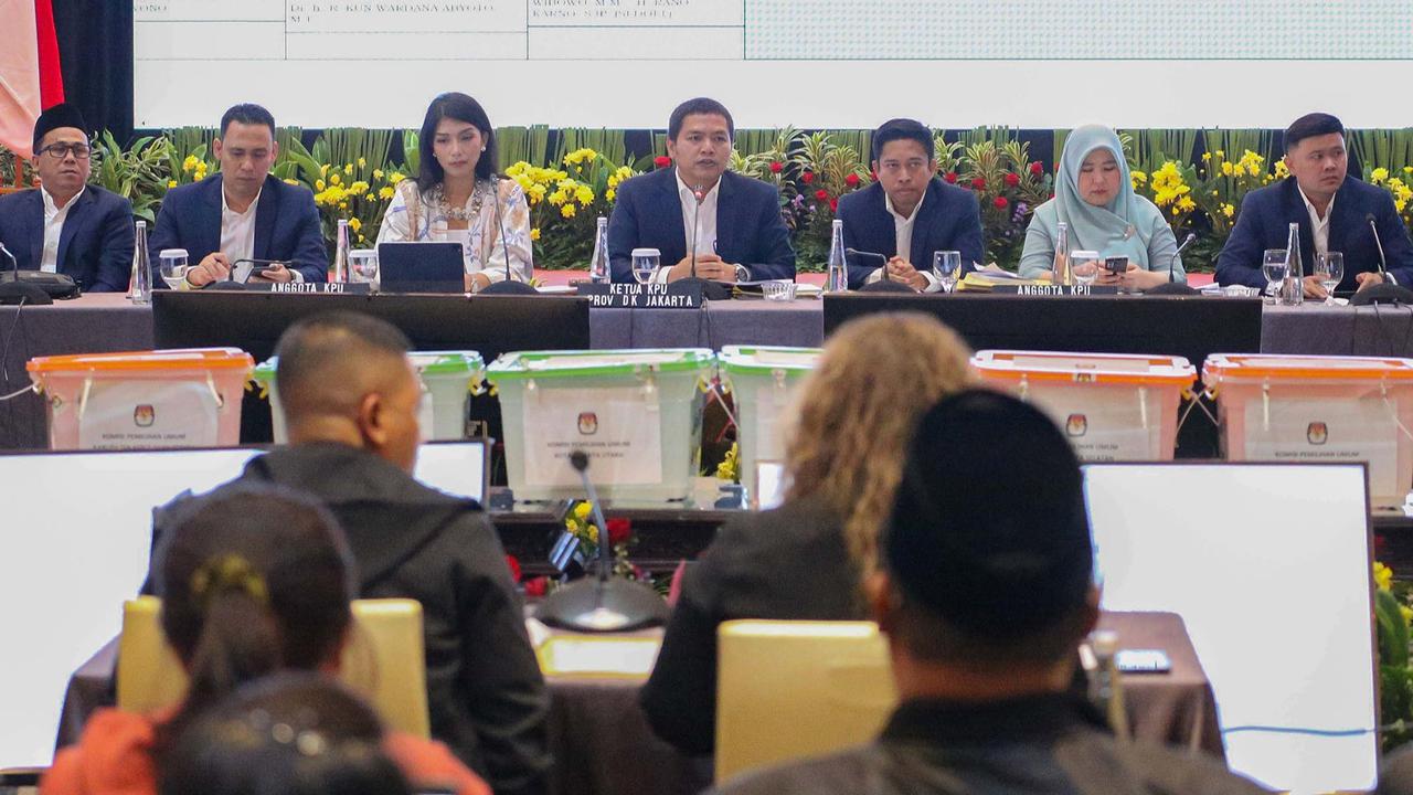FOTO: Hasil Rekapitulasi Tingkat Provinsi, Pramono-Rano  Menang Satu Putaran Pilkad Jakarta 2024