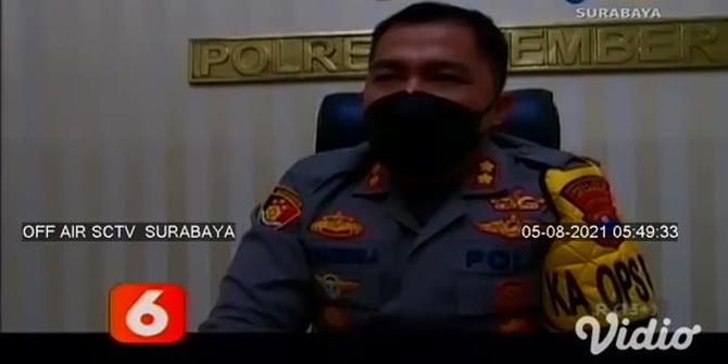VIDEO: Polisi Menangkap Pelaku Teror Wafer Berisi Benda Tajam di Jember