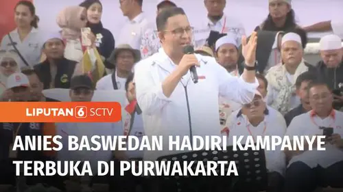 VIDEO: Capres Anies Baswedan Hadiri Kampanye Terbuka di Purwakarta dan Bandung