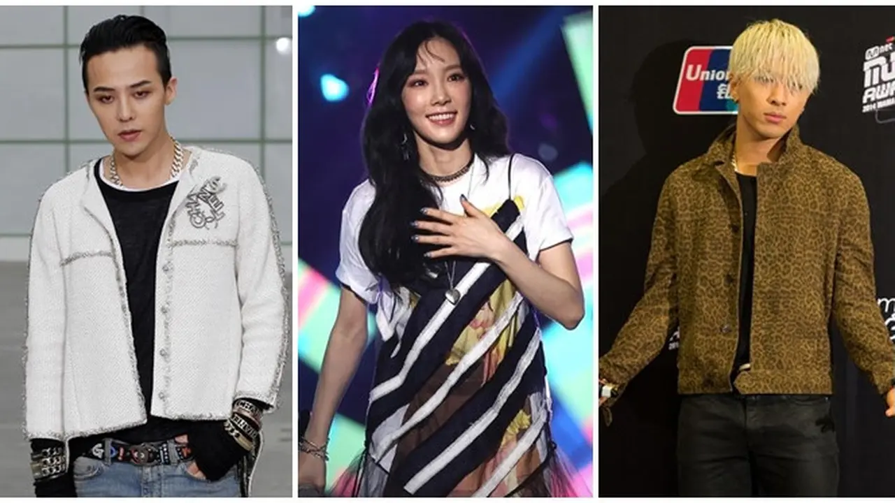 [Bintang] G-Dragon, Taeyeon, dan Taeyang