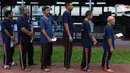 Warga Binaan Pemasyarakatan (WBP) melakukan simulasi pelaksanaan Pemilu 2024 di Lapas Kelas 1 Cipinang, Jakarta, Rabu (10/1/2024). Kanwil Kementerian Hukum dan Hak Asasi Manusia (Kemenkumham) DKI Jakarta melaksanakan simulasi Pemilu 2024. (merdeka.com/Imam Buhori)