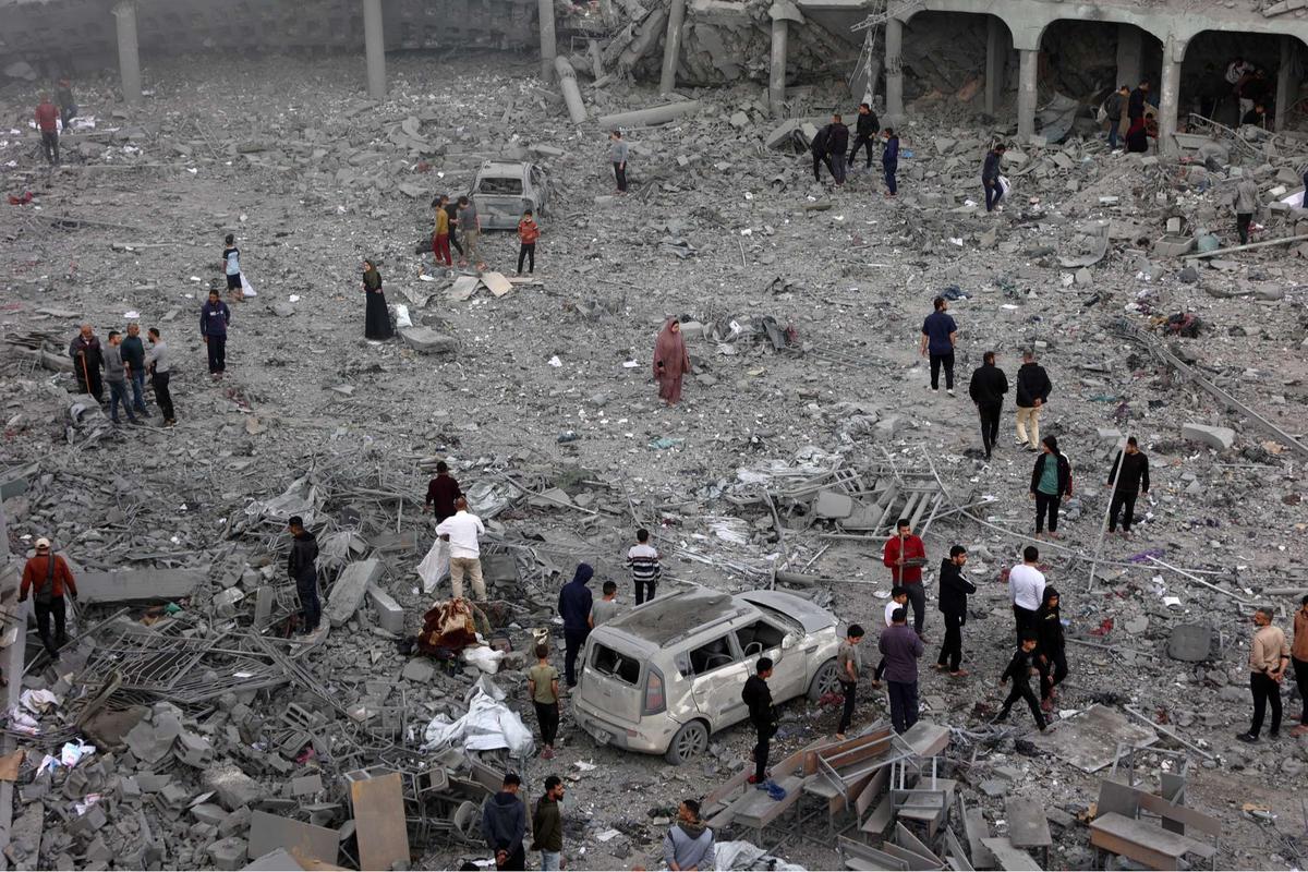 Serangan terbaru Israel hantam sekolah di Jalur Gaza