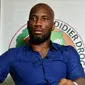 6. Didier Drogba - Prestasinya tidak hanya bagi Chelsea di dunia sepakbola namun juga di dunia politik usai berkontrubusi dalam perdamaian pasca konflik yang terjadi di Pantai Gading. (AFP/Issouf Sanogo)