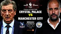 Crystal Palace vs Manchester City (Liputan6.com/Abdillah)