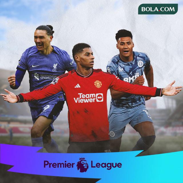 Premier League - Darwin Nunez, Marcus Rashford, Ollie Watkins