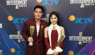 Infotainment Awards 2026: Sandrina Michelle - Junior Roberts Dinobatkan Jadi Pasangan Favorit