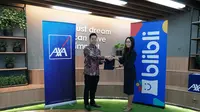 AXA Financial Indonesia bekerja sama dengan Blibli. (Foto: Istimewa)