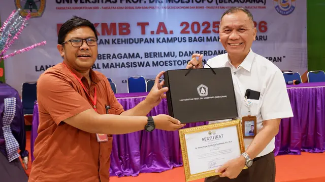 PKKMB Universitas Moestopo T.A. 2025/2026, Lahirkan Mahasiswa Religius hingga Berdampak Positif bagi Bangsa