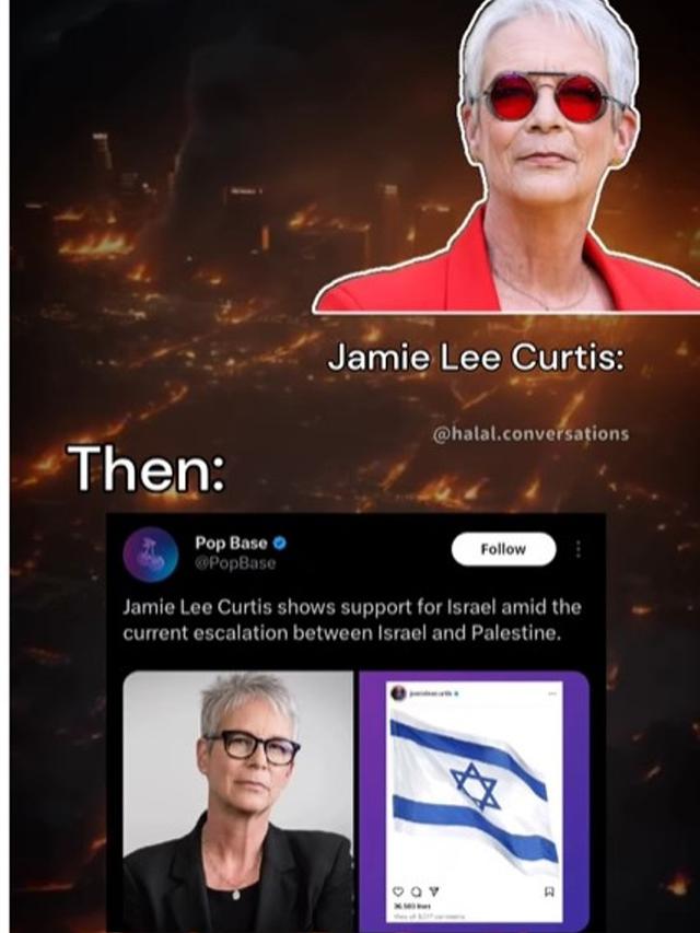 Heboh Rumah Artis Hollywood Pendukung Genosida Israel di Gaza Dihanguskan Kebakaran di Los Angeles.  foto: (dok.Instagram @halal.conversations/https://www.instagram.com/reel/DEsAg_ryRwW/Henry)