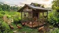 7 Ide Kandang Ayam Mini dari Kawat Ram Rak Piring Bekas, Konsep Unik dan Kreatif