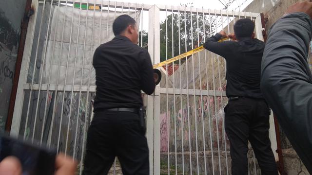 TKP Pembunuhan siswi smk di Bogor