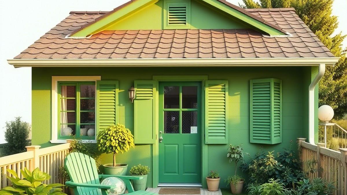 10 Inspirasi Rumah Sederhana Serba Hijau, Solusi Hunian Sederhana Bernuansa Alam