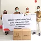 Serah terima bantuan 2 unit ventilator PM-01 karya anak bangsa oleh SKK Migas-Pertamina EP ke RS Bhayangkara M Hasan Palembang (Dok. Humas SKK Migas / Nefri Inge)
