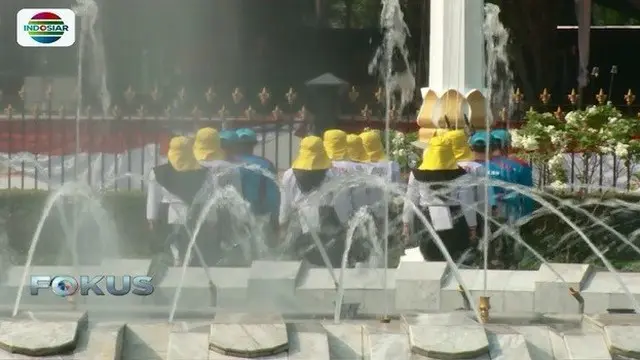 Calon Paskibraka Nasional 2017 Lakukan Gladi Kader