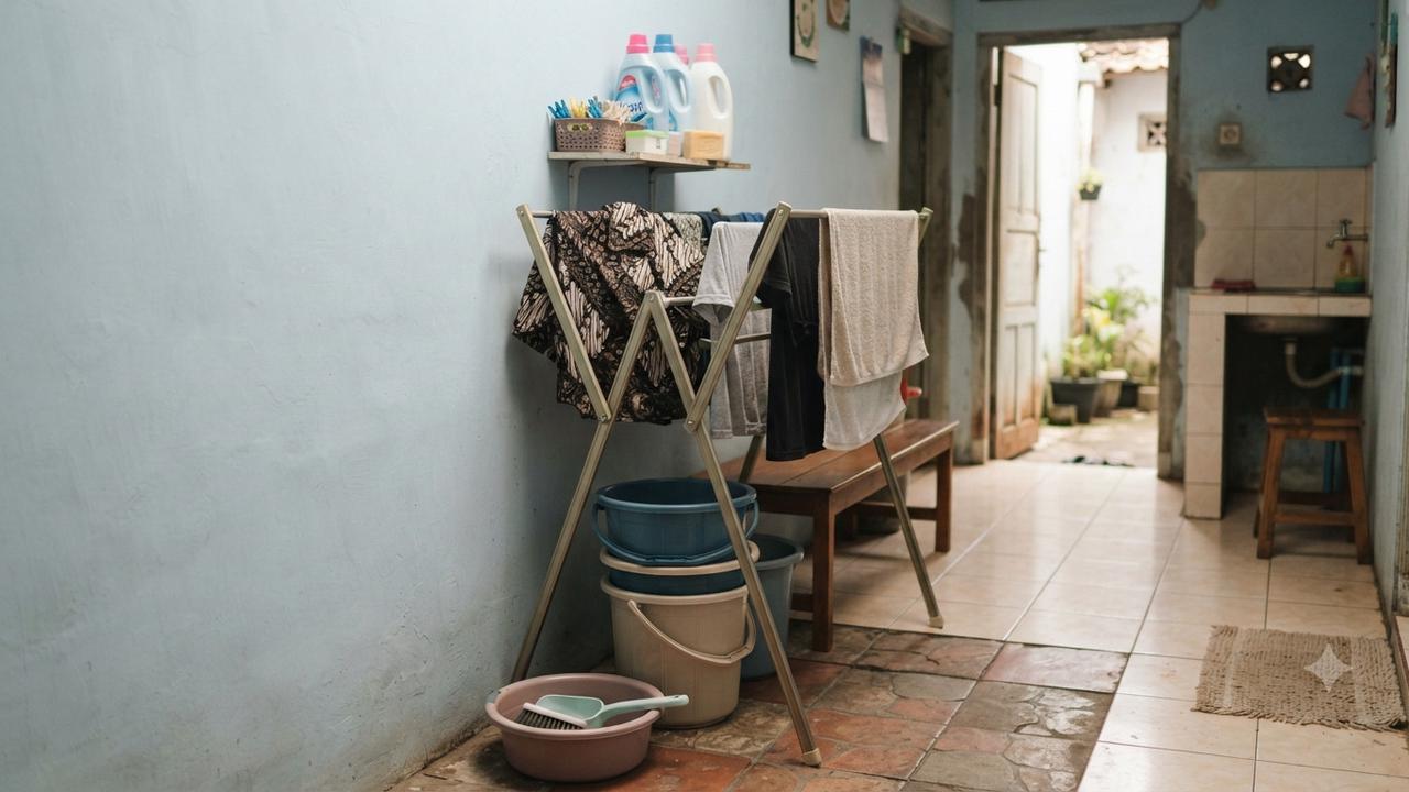 10 Cara Menjemur Baju di Dalam Rumah agar Tidak Bau Apek dan Cepat Kering