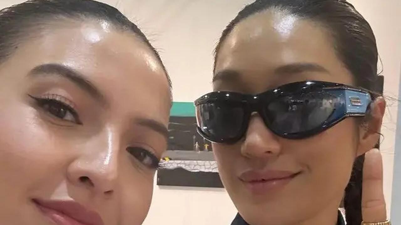 6 Gaya Raline Shah Pamer Foto Bareng G-Dragon, PSY, dan Rain di Seoul, Circlenya Berkelas