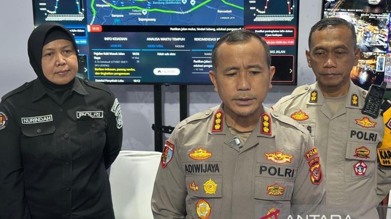 Polrestabes Bandung Siagakan Ribuan Personel Amankan Malam Takbiran dan Salat Idulfitri