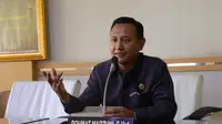 Ketua Fraksi Partai Gerindra DPRD Jateng Rohmat Marzuki menjadi salah satu yang dilantik oleh Presiden Prabowo di Istana Kepresidenan. Dia dilantik sebagai Wakil Menteri Kehutanan. (Istimewa)