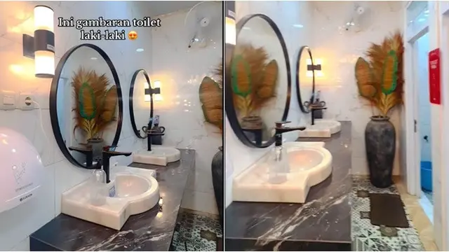 Viral Toilet SPBU Ini Estetik Banget Bak di Hotel Mewah, Bikin Orang Betah