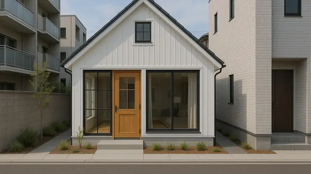 Gambar Rumah Ukuran 6x6 dengan Lahan Terbatas di Perkotaan