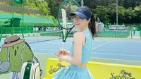 7 Potret Cantik Hong Soo Ah, Visual dan Skillnya Curi Perhatian di Lagi-Lagi Tenis Internasional 2025