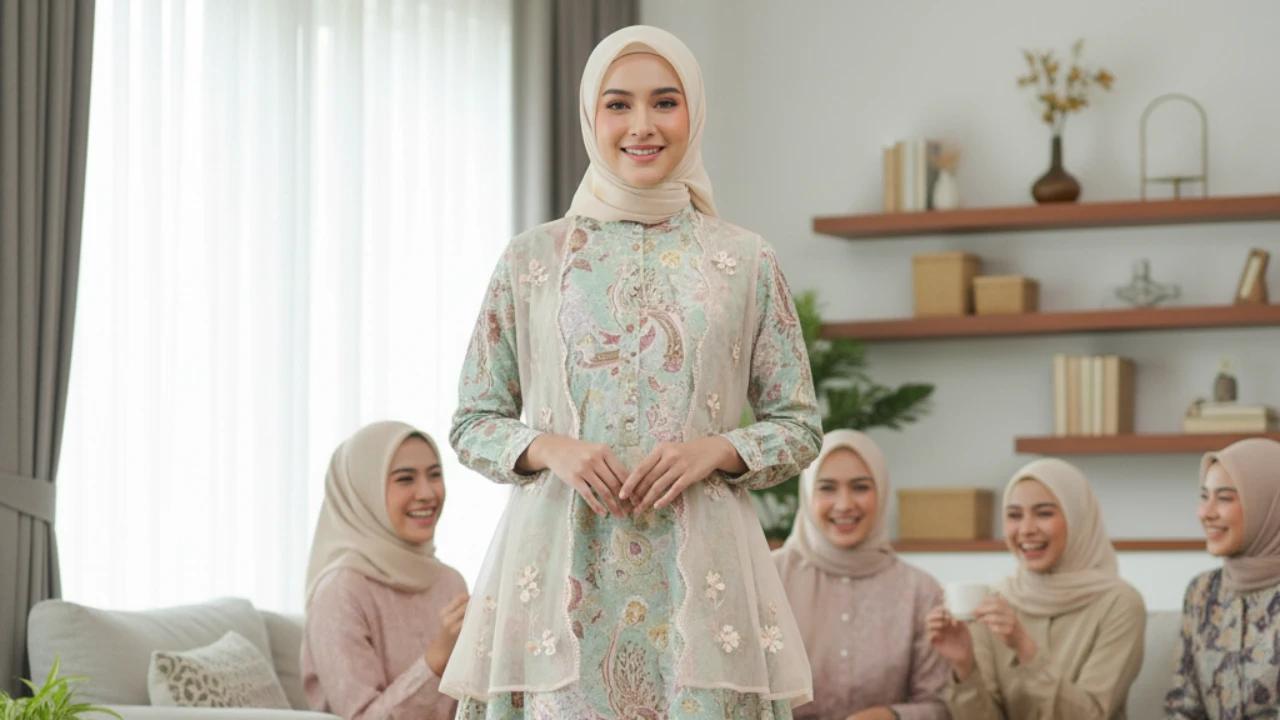 7 Model Gamis Batik untuk Arisan Wanita dengan Kombinasi Motif dan Warna Terbaik 2026