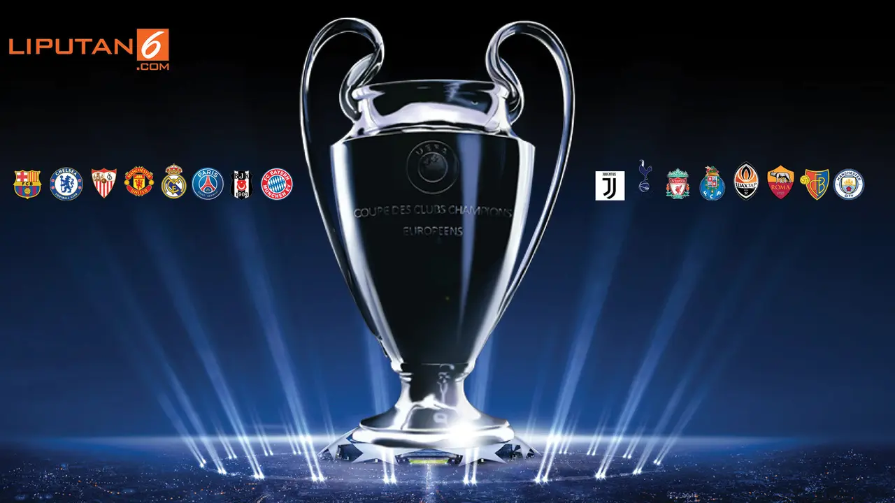 Infografis 16 Besar Liga Champions 2017