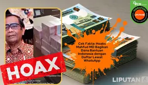 Hoaks Video Bantuan Modal Usaha Gunakan AI Beredar di Medsos, Cek Daftarnya