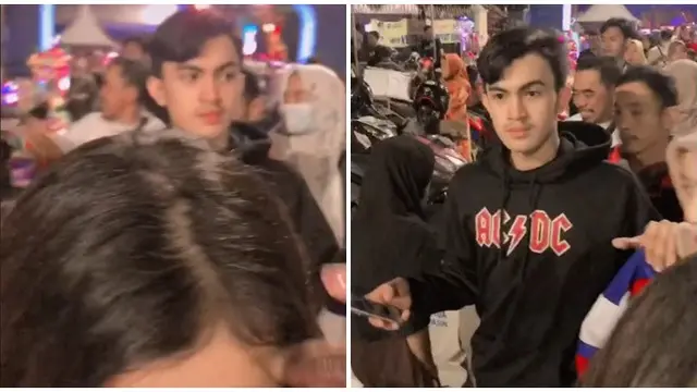 Viral Wanita Ini Bertemu Pria Mirip Rizky Nazar, Netizen Malah Salfok ke Wajahnya