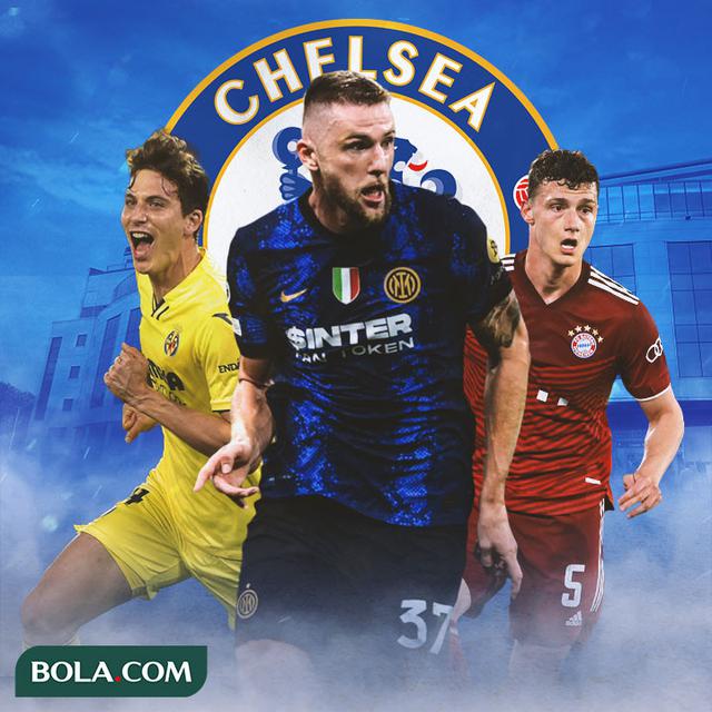 Chelsea - Pau Torres, Milan Skriniar, Benjamin Pavard