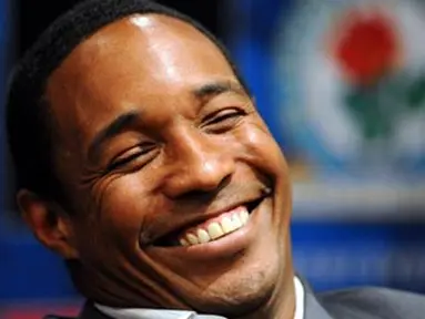 New Blackburn Rovers Manager Paul Ince speaks during a press conference at the club's Ewood park stadium, in Blackburn, north-west England, on June 24, 2008. AFP PHOTO / Andrew Yates