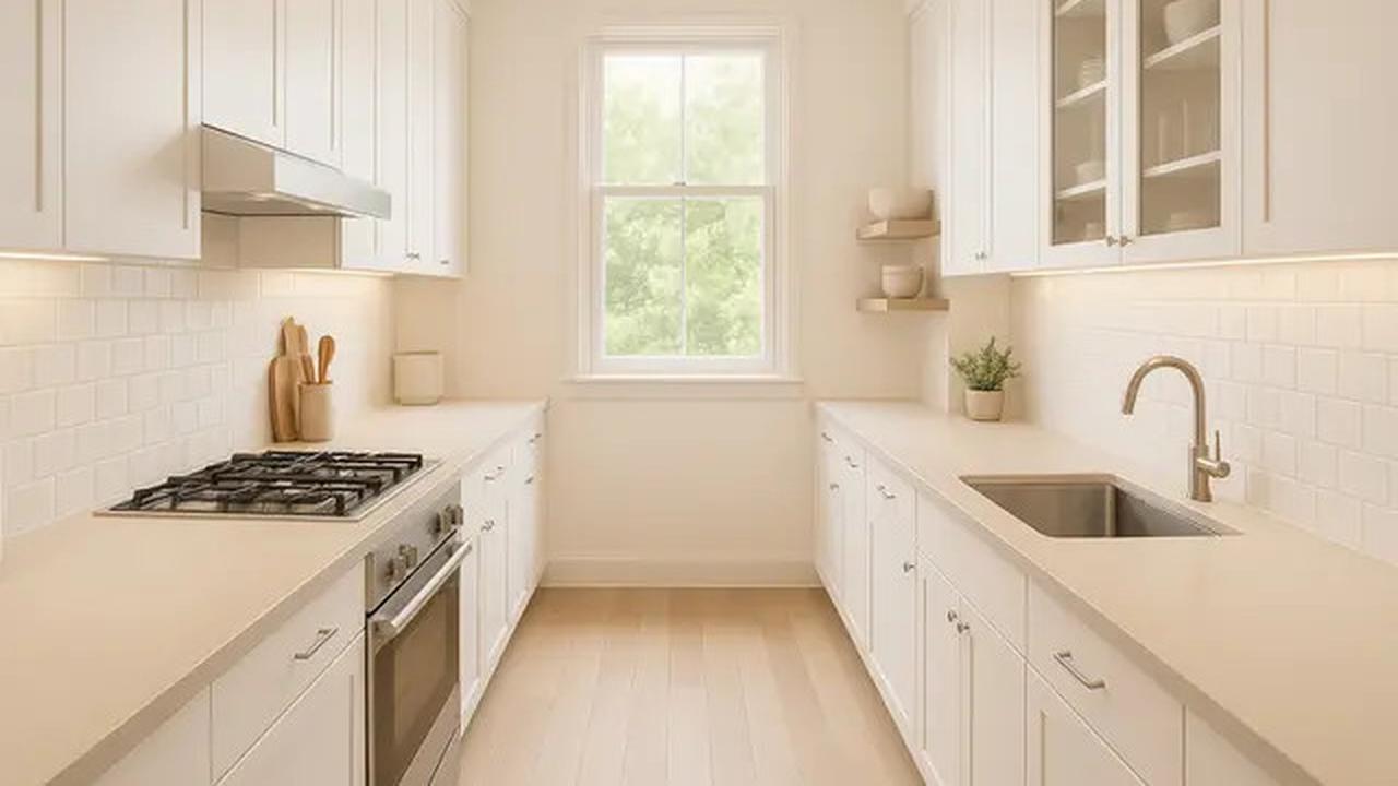10 Model Dapur Sempit dengan Kabinet Minimalis 2025, Bikin Rumah Mungil Lega