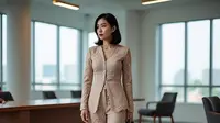 8 Outfit Baju Brokat Bawahan Celana Simpel untuk Wanita Masa Kini, Lagi Tren di 2025