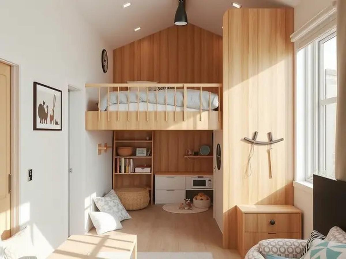 7 Gambar Desain Rumah Mezzanine untuk Lahan Kecil, Solusi Tepat untuk Warga Perkortaan