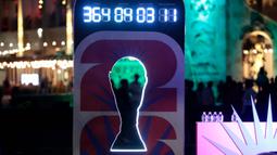 Untuk kali pertama, di tahun 2026, Piala Dunia diselenggarakan di tiga negara secara bersamaan, yakni Amerika Serikat, Kanada, dan Meksiko. (Foto oleh AFP)