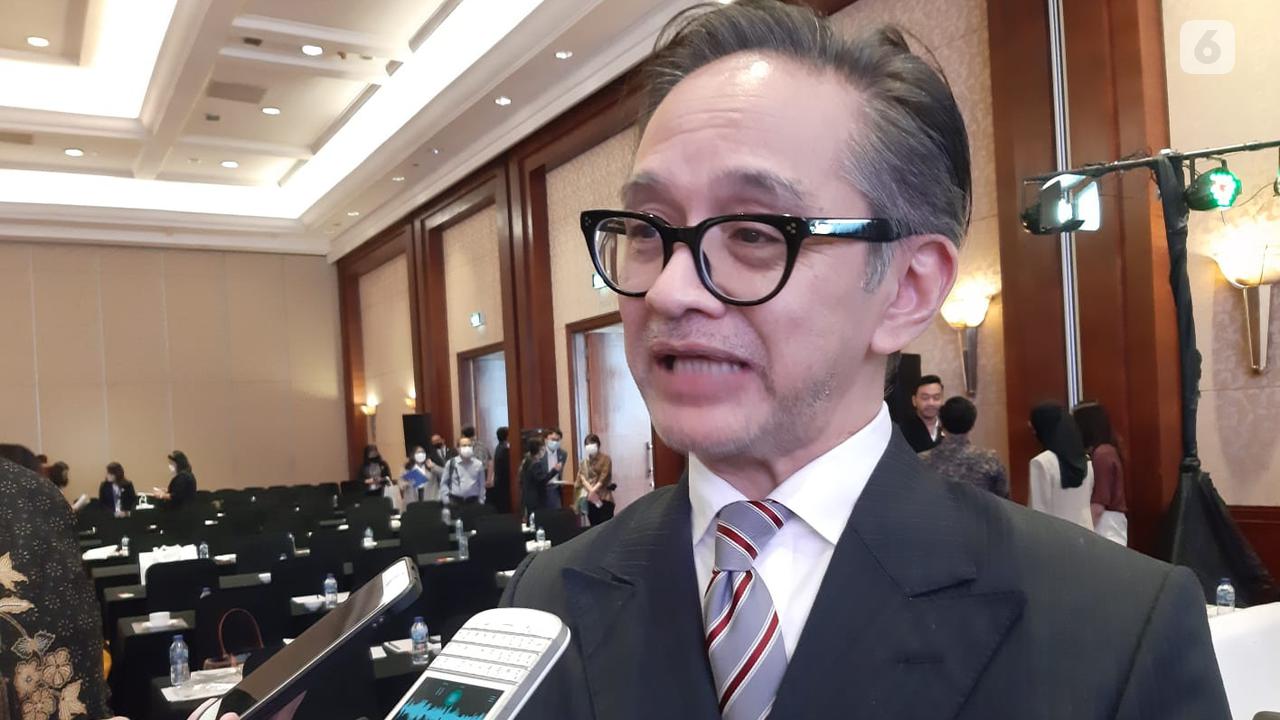 Mantan Menlu RI Marty Natalegawa di Simposium Perayaan 50 Tahun Hubungan Diplomatik ASEAN-Jepang,
