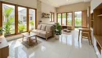 6 Rumah Kecil 7x12 dengan Keramik Terang dan Sirkulasi Udara Bagus, Inspirasi Hunian Sejuk dan Nyaman