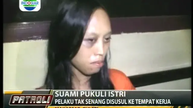 Suami Pukuli Istri, Pelaku Tak Senang Disusul ke Tempat Kerja