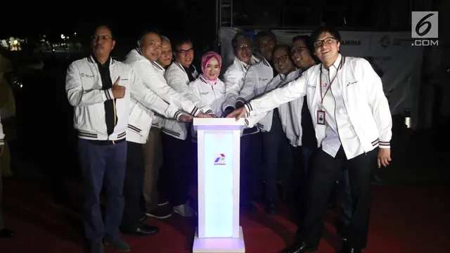 Keren, Video Raksasa Asian Games 2018 Hiasi Gedung Pertamina