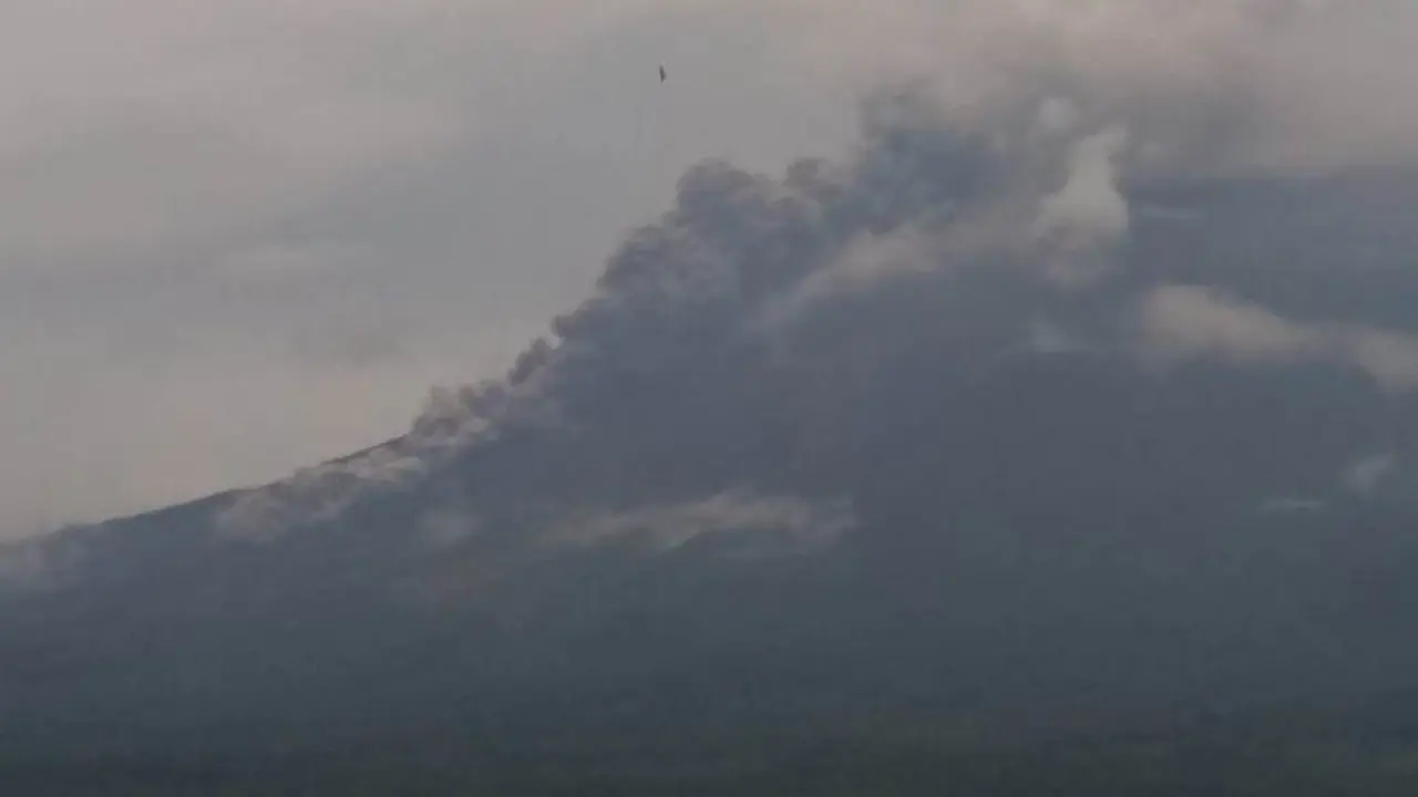 Gunung Semeru, Selasa (3/3/2020) sore