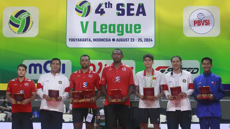 SEA V League 2024 - Dio Zulfikri - Farhan Halim - Bola Voli