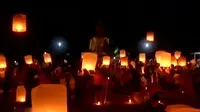 Pelepasan Lampion di Thailand Kenang Korban Tsunami 10 Tahun Lalu