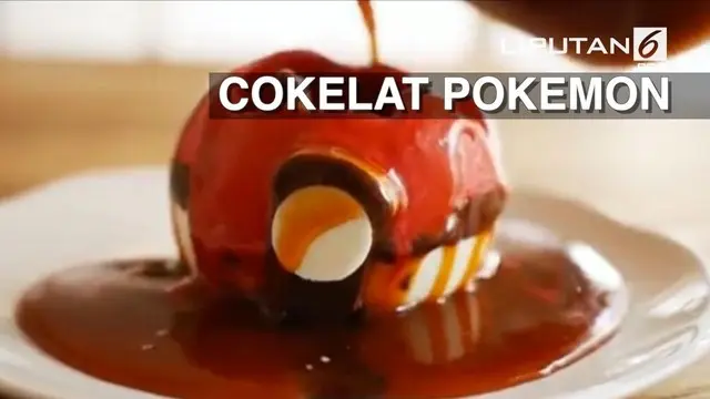 Lezatnya Lelehan Cokelat Isi Pokemon