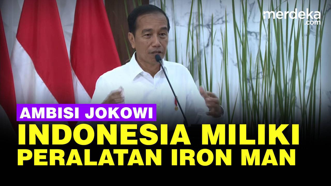 VIDEO: Waspada Bencana, Jokowi Berambisi RI Punya Alat Canggih Bak Iron Man